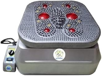 NIVKART Full Body Oxygen And Blood Circulation Foot Massager Machine Vibration And Magnetic Therapy For, Arthritis,Constipation, Muscles Pain Relief, Obesity,