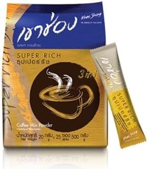 Khao Shong Thai Instant Coffee Powder Super Rich Coffee Mix 3 in 1_AB