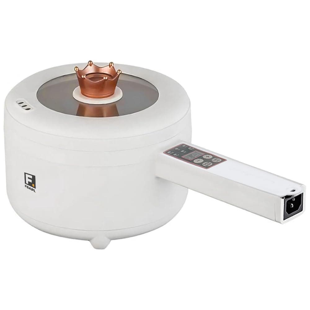 Digital Hot Pot 2L - Multi-Function Non-Stick Cooker, Skillet, Frying Pan, Saucepan, for Noodles, Portable Nonstick Pan for Sauté, Egg, Steak, Rice, Steam and Soup (No Steamer)