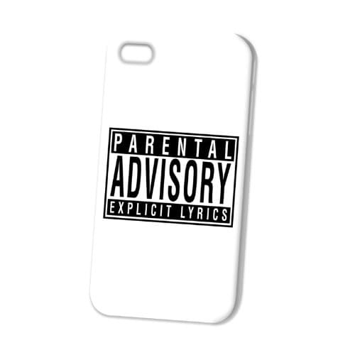 Case Fun Apple iPhone 4 / 4S Case - Vogue Version - 3D Full Wrap - Parental Advisory Slogan