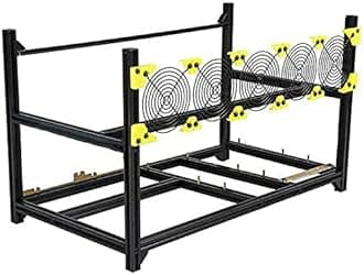 6/8 GPU Aluminum Stackable Open Air Mining Computer Frame Rig Ethereum Veddha (6 GPU)