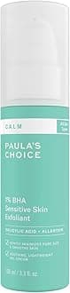 Paula's Choice CALM 1% BHA Sensitive Skin Exfoliant - Gentle Face Exfoliant - Unclogs & Refines Pores - Soothes & Calms Redness - with Salicylic Acid - All Skin Types - 100 ml