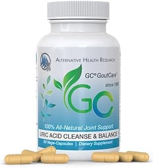 "GC® GoutCare: Uric Acid Control | Uric Acid Prevention | Joint Health Supplement | Joint Relief | w