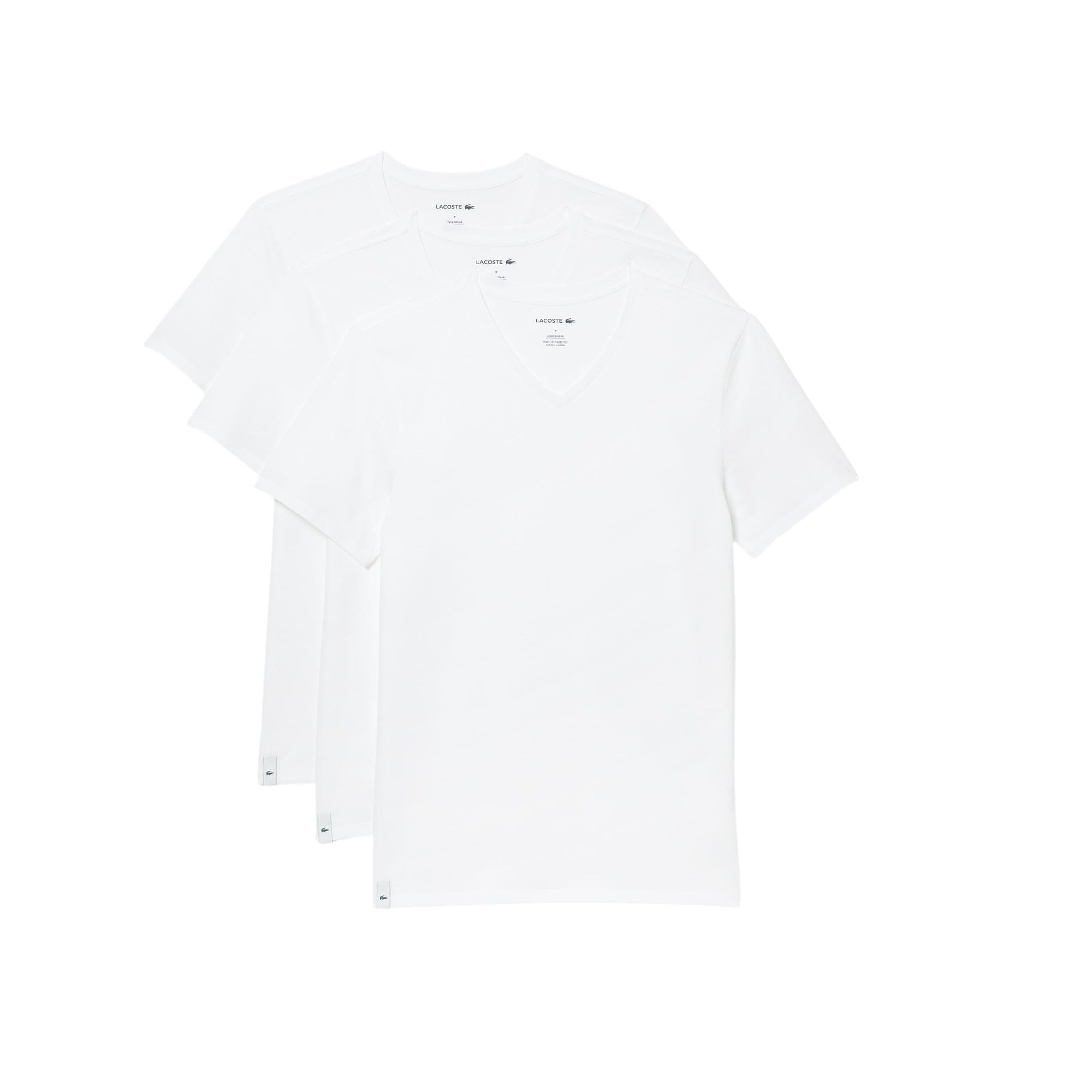 Lacoste Men's Base Layer Top (Pack of 3)