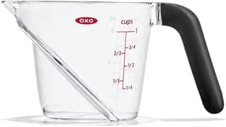 OXO 1050584V4UK Good Grips Angled Measuring Jug, 250 ml