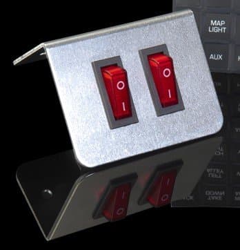 Two Button Switch Plate