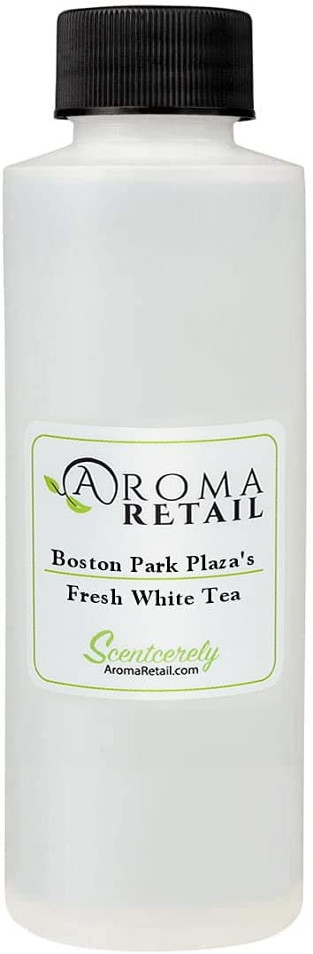Fresh White Tea 4 oz Refill for Oil Diffuser Scent Machine with White Tea, Ginger Lily, Mate, & More Notes