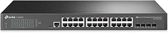 TP-Link Omada SG3428 | 24 Port Gigabit Switch, 4 SFP Slots | Omada SDN Integrated | L2+ Smart Managed | IPv6 | Static Routing | L2/L3/L4 QoS, IGMP & LAG | 3 Year Manufacturer Warranty