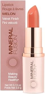 Mineral Fusion Lipstick, Melon, .14 Ounce