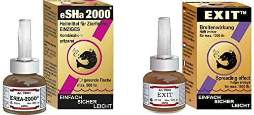 ESHA 2000 20 ml Exit 20 ml Economy Pack Ornamental Fish Medicine