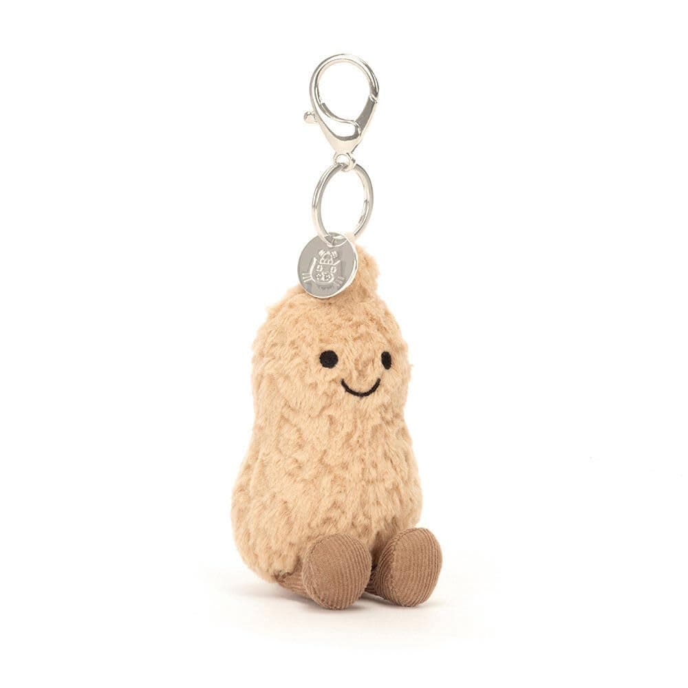 Jelly Cat Amuseable Peanut Bag Charm Keyring