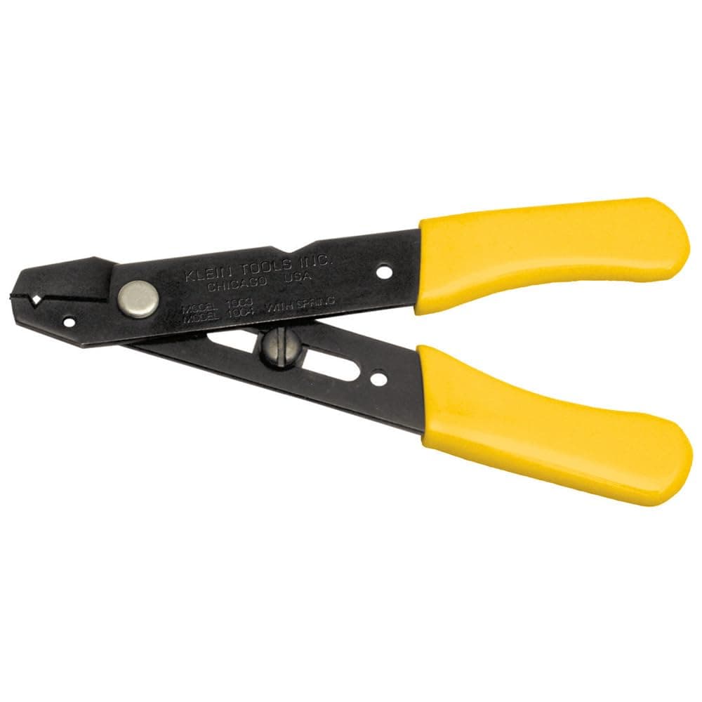 Klein Tools 1003 Wire Stripper and Cutter for Solid and Stranded Wire, Compact, Made in USA