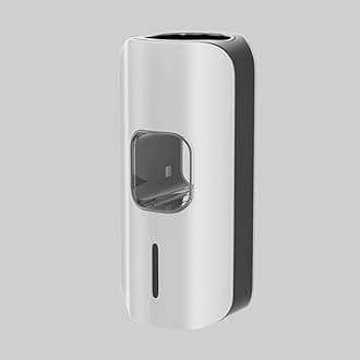Toothpaste Dispenser, BUILDEC Automatic Electric Toothpaste Squeezer with Sensor Wall-Mounted for Washroom Bathroom(White & Black)