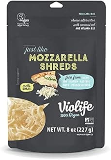 VIOLIFE CHEESE SHREDS MOZZRLLA JL, Pack of 8
