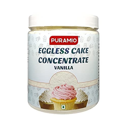 Puramio EGGLESS Cake Concentrate - (Vanilla, 1kg)