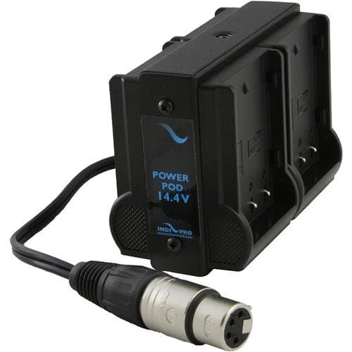 IndiPRO 4X DMW-BLF19 Type Grid Battery System for Panasonic YAGH Interface, 4-pin XLR Connector