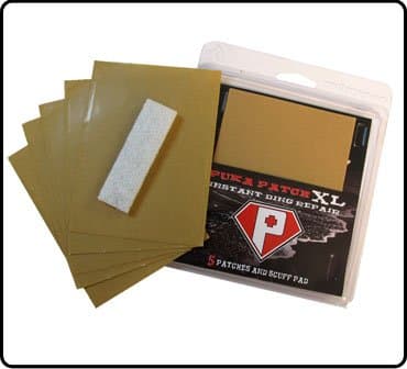 Fast Cap Puka Patch Stand Up Paddle Board (SUP) Ding Repair - Xtra Large - 3.5 inch X 5 inch