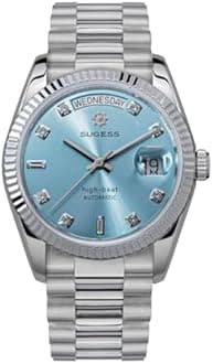 NIADI Sugess Classic S449 Automatic dan and date Men's Watches Sapphire Glass Waterproof Luxury Mechanical Watch, V 3