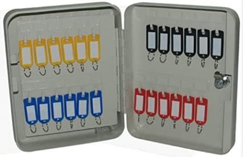 metal key box for safe with 93 keys