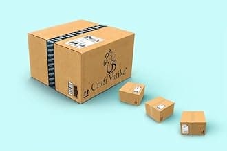 CraftVatika Handmade Lotus Tealight Candle Holder Set of 4 for Diwali Home Navratra Onam Decoration Diwali Diya Tealight Candle Holder (Including Tealight) (Golden, 8.8 CM Length) (Set of 4)