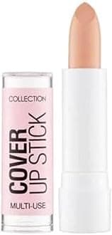 Collection Cosmetics Creamy Full Coverage Cover Up Light Concealer Stick with Flawless Finish, 4g, Natural Beige