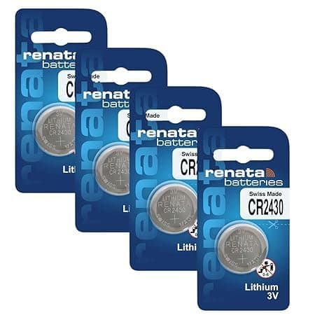 Power Electronics Compatible Battery for Renata Original 100% 3v CR 2430 Cable Fresh Stock Swiss Made Type C Coin Battery (4)