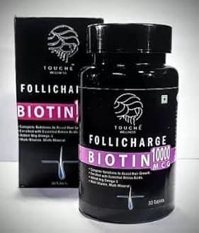 Follicharge Multivitamin Tablets for Men and Women, 30 Tablets