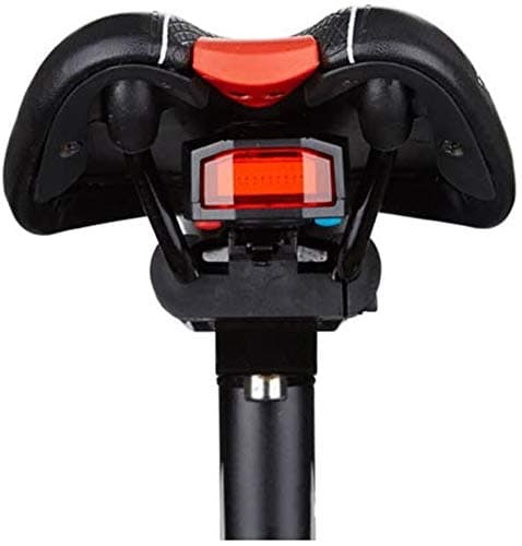 3 in 1 Bicycle Wireless Rear Light Cycling Remote Control Alarm Lock Fixed Position Mountain Bike Smart Bell COB Tailight USB Charging