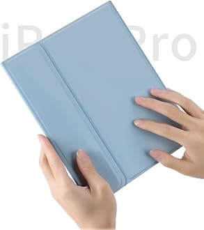 Color Keyboard Case for Galaxy Tab A8 10.5 inch 2022 (SM-X200/X205/X207) Case with Cute Magnetic Detachable Bluetooth Keyboard Cover,Mist Blue