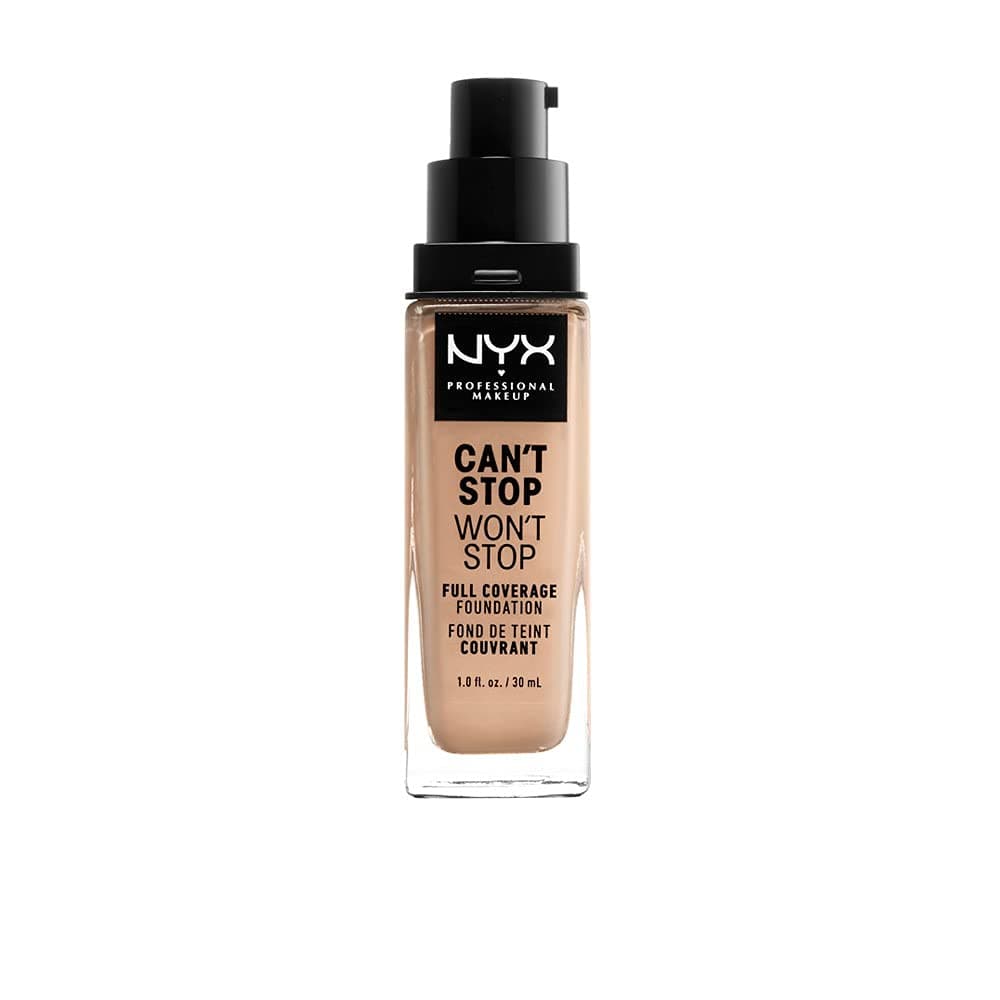 PROFESSIONAL MAKEUP Can't Stop Won't Stop Full Coverage Foundation - Natural, Nude With Neutral Undertone