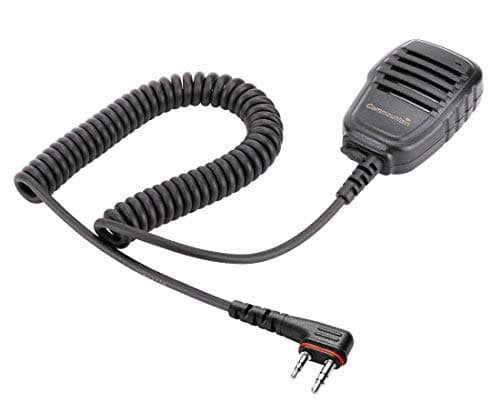 commountain Compact Speaker Mic for Icom Radios IC-DPR3 ID-31A ID-31E ID-51A ID-51E, Replacement for HM-186LS, Reinforced Cable, Shoulder Microphone