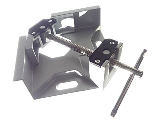 Tech Corner Clamp, Right Angle, 90 Degree, Adjustable Vise, Perfect for Woodworking, Cabinet Framing, Picture Frame, Aquarium, Workshop