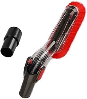 Flexible Soft Vacuum Accessories and Attachments Dusting Brush 35mm-32mm Adapter Perfect for Cleaning Furniture & Ceiling Vacuum Cleaner Attachments for 1-1/4'' or 1-3/8'' Standard Hose