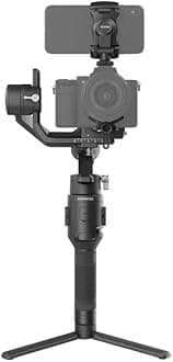 DJI Ronin-SC - Pro Combo Gimbal Kit With 3-Axis Professional Portable Stabilizer, Control Cables, Holder, For Mirrorless Camera, Lightweight & Compat, Compatible with Nikon/Canon Panasonic/Fujifilm