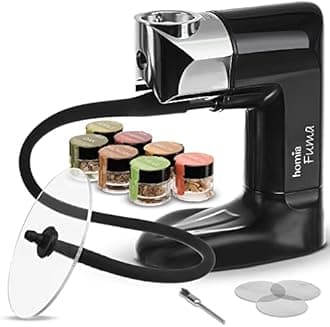 Cocktail Smoker Kit - Whiskey Smoker Kit - Smoke Infuser - Starter Kit, 12 PCS, Smoker Machine with Accessories and Wood Chips - Indoor Smoker - Gift for Men