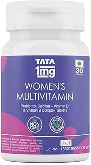 Womens Multivitamin Veg Tablet with Zinc,Vitamin C,Calcium,Vitamin D & Iron Support Health Protection,Bones & Overall Health For Women (Pack Of 30 Tablets), 52 grams