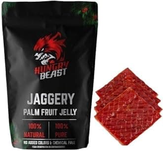 Healthy & Fresh Traditional Palm Jelly | Palmyra |Toddy | Thati Thandra | Palmyra Fruit Jelly | Palm Pulp Slice | Healthy and Nutritious Ripe Palm Pulp Slice | Traditional & Sun-Dried - (1000 Grams)