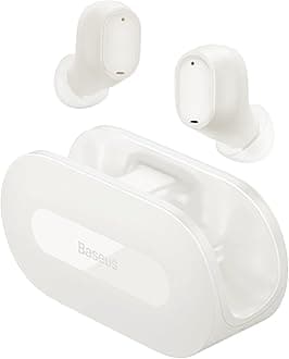 Baseus Earphone Bluetooth Bowie EZ10 BT 5.3, TWS, White EU (A00054300226-Z1)