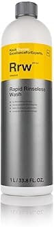 Koch Chemie - Rapid Rinseless Wash - Premium Wash Results Using Minimal Water - Safe on Wraps, PPF, Ceramic Coatings, and Paint - 1 Liter