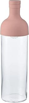 HARIO FIB-75-SPR Filter-In Bottle, 25.4 fl oz (750 ml), Smoky Pink, Made in Japan, Perfect for Gift Giving