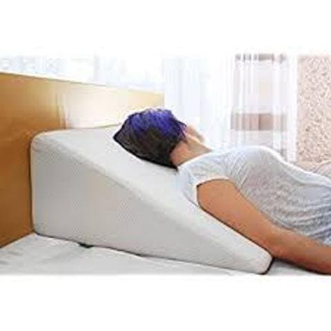 Albio Bed Wedge Back Cushion Pillow Support For Sleeping. (30" L x 24" W x 7.25" H Inch)