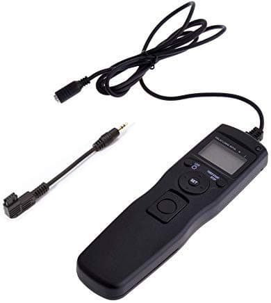 ABUYCS LCD Timer Remote Shutter Release for Sony A300 A350 A400 A450 A500 A550 A560 A580 A700 A850 A900 A33 A35 A37 A55 A57 A65 A67 A77 A99