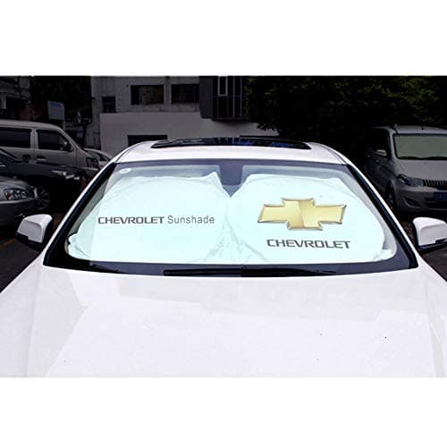 OYADM Car Windshield Sun Shade - Blocks UV Rays Foldable Sun Visor Protector, Sunshade to Keep Your Vehicle Cool Damage Free,for Chevrolet