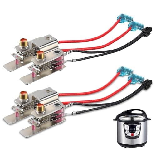 Dreyoo 2 Pcs Pressure Sensor Replacement Compatible with Instant Pot/Power Cooker/Cuisinart/Power Quick Pot/Farberware/Gourmia Cooker, General Pressure Sensor or Switch
