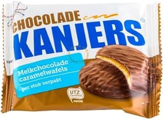 Kanjers - Choco-Caramel waffles - 24 pcs