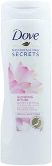 Body Love Glowing Care Body Lotion, made with 100% natural oils, Lotus Flower Extract & Rice Milk up to 48 hours of moisturization, 400ml