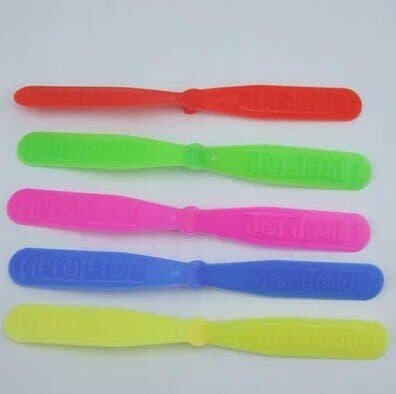 Generic Bamboo dragonfly small propeller aircraft making long 18CM diameter two-blade propeller model aircraft accessories DIY gift Worm