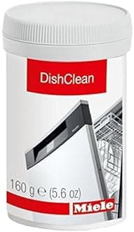 DishClean Dishwasher Cleaner, Care Product for the Optimal Functioning of Dishwashers, Removing Odors and Limescale Deposits, 5.6 oz, white