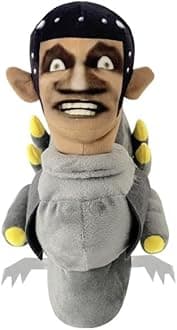 Plush Doll Funny Stuffed Anime Game Plush Figure Toys Gift for Fans Aldults, Black