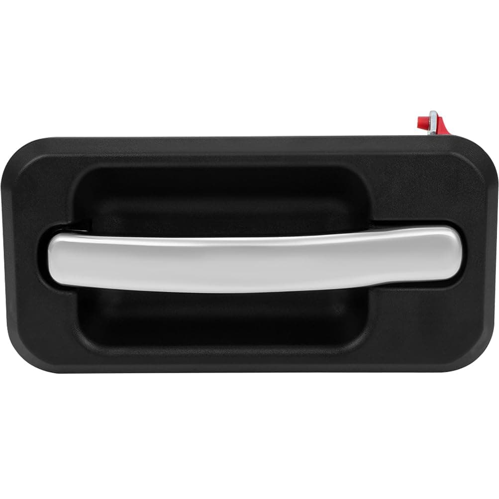 Door Handle Exterior Rear Driver Left Side Replacement Fit 2003-2009 for Hummer H2 Outside Door Handle Balck/Chrome (1pcs)